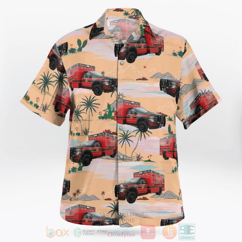 BEST Keene, Texas, Keene Fire Rescue EMS 3D Aloha Shirt 2 BEST Keene, Texas, Keene Fire Rescue EMS 3D Aloha Shirt word3