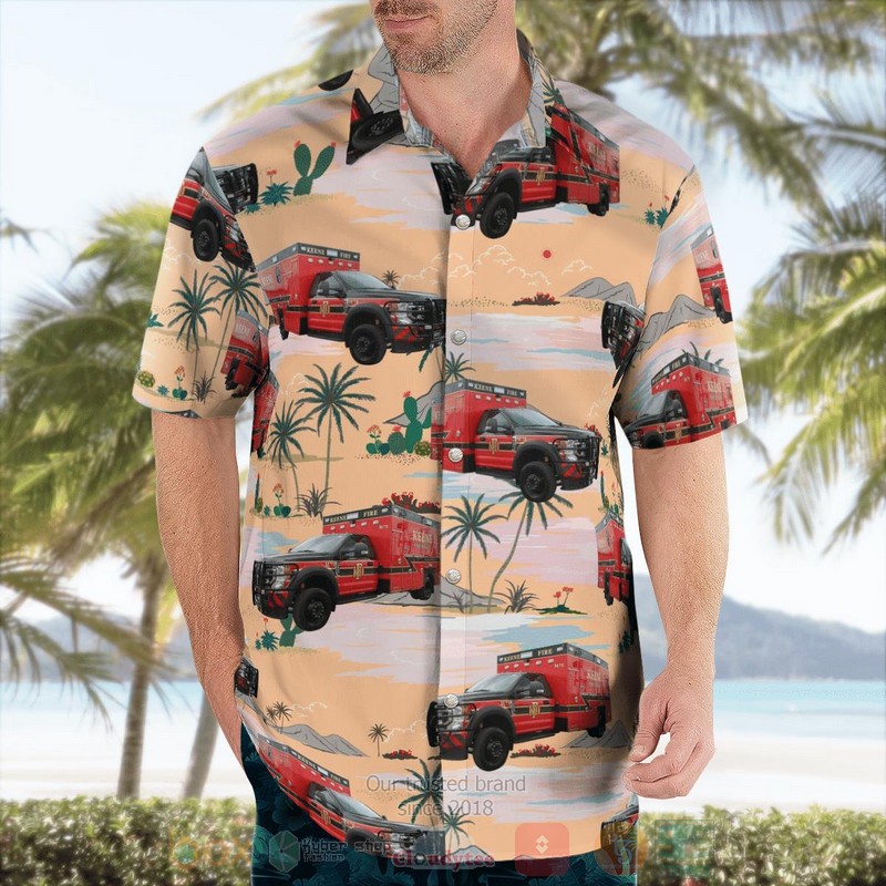 BEST Keene, Texas, Keene Fire Rescue EMS 3D Aloha Shirt 3 BEST Keene, Texas, Keene Fire Rescue EMS 3D Aloha Shirt word3