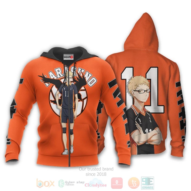 BEST Anime Kei Tsukishima Custom Haikyuu All Over Print Hoodie-Bomber Jacket 12 Kei Tsukishima Custom Haikyuu Anime 3D Hoodie Bomber Jacket