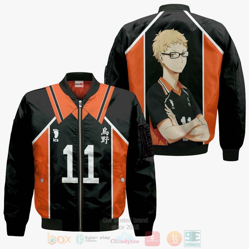 BEST Anime Kei Tsukishima Karasuno Haikyuu Costume All Over Print 3D Hoodie, Shirts 5 Kei Tsukishima Karasuno Haikyuu Anime Costume 3D Hoodie Shirt 1 2 3 4