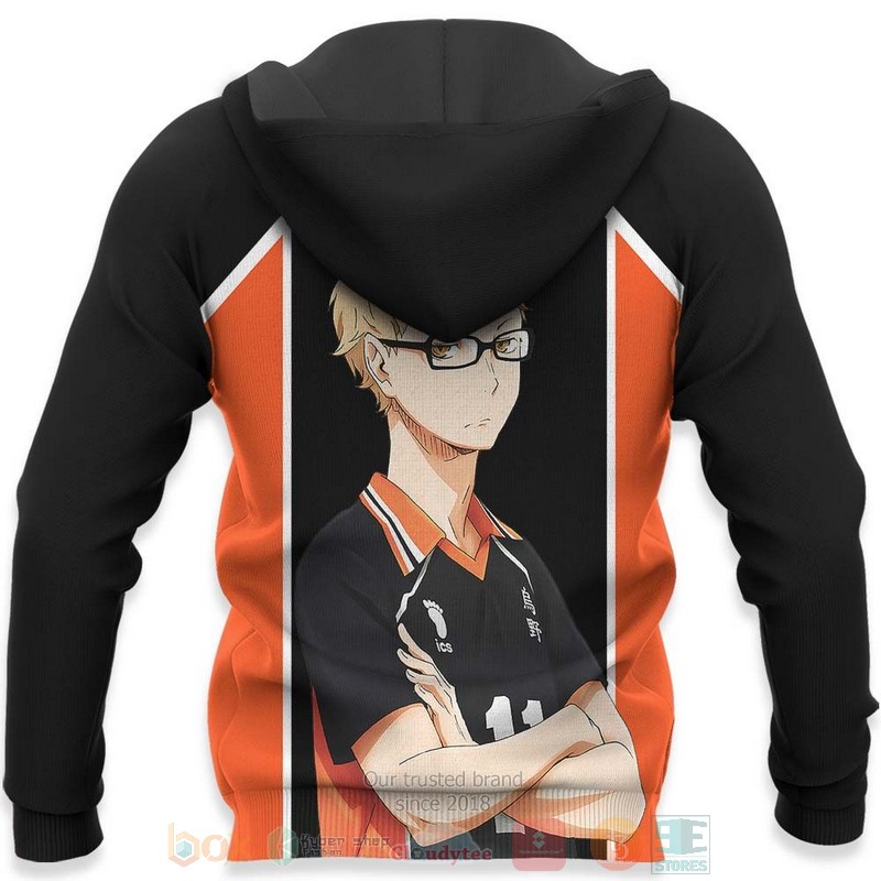BEST Anime Kei Tsukishima Karasuno Haikyuu Costume All Over Print 3D Hoodie, Shirts 6 Kei Tsukishima Karasuno Haikyuu Anime Costume 3D Hoodie Shirt 1 2 3 4 5