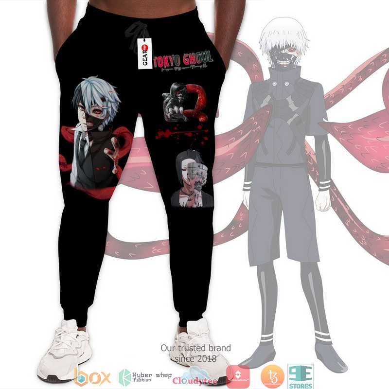 Ken Kaneki Anime Tokyo Ghoul Sweatpants 1