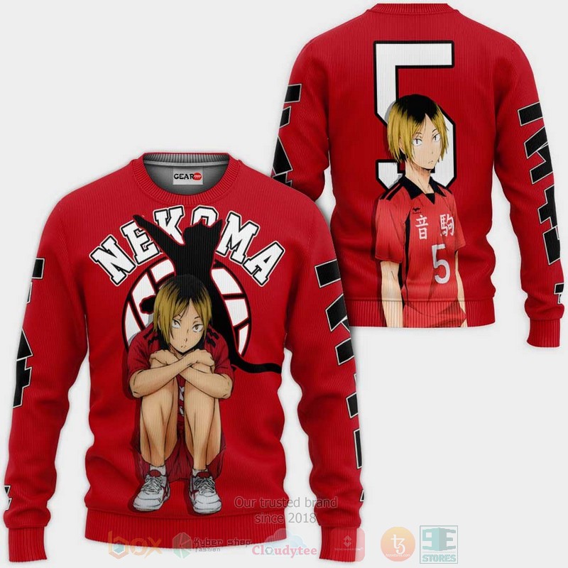 BEST Anime Kenma Kozume Custom Haikyuu All Over Print Hoodie-Bomber Jacket 2 Kenma Kozume Custom Haikyuu Anime 3D Hoodie Bomber Jacket 1