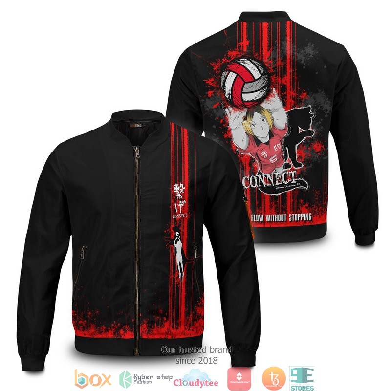 Kenma Spirit Bomber Jacket word1