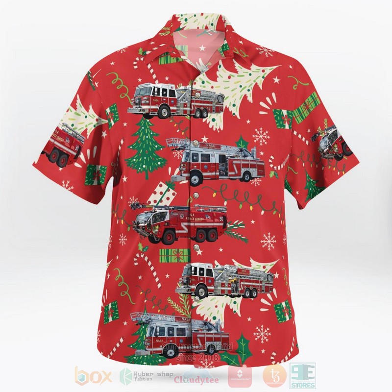 BEST Kennedy Space Center, Florida, NASA Kennedy Space Center Fire Rescue Christmas 3D Aloha Shirt 3 BEST Kennedy Space Center, Florida, NASA Kennedy Space Center Fire Rescue Christmas 3D Aloha Shirt word1