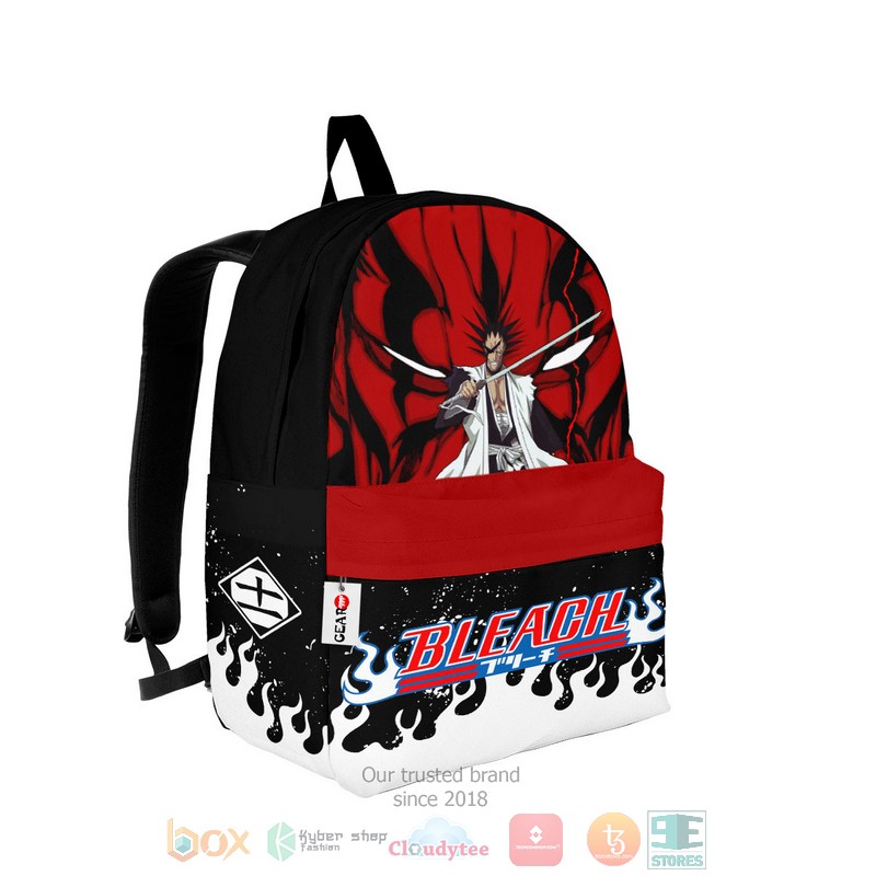 Kenpachi Zaraki Bleach Anime Backpack 1