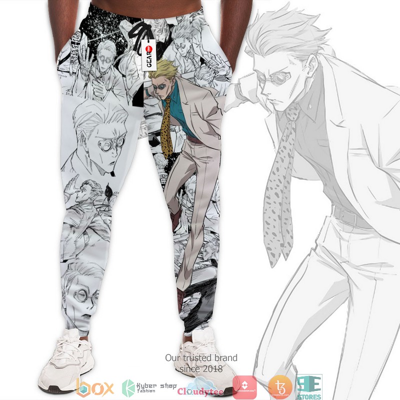 Kento Nanami Jujutsu Kaisen Anime Merch Manga Style Sweatpants