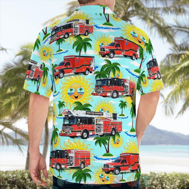 BEST Kentucky, City of Paris Fire Department 3D Aloha Shirt 2 BEST Kentucky, City of Paris Fire Department 3D Aloha Shirt word1