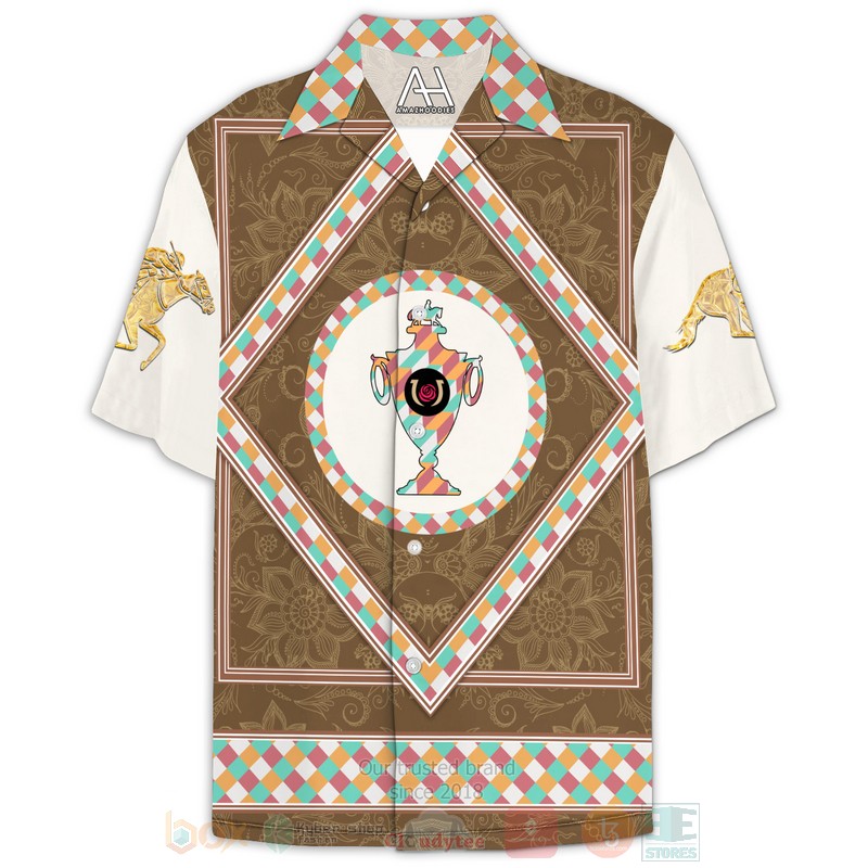BEST Kentucky Derby 2022 Pattern 3D Aloha Shirt 1 Kentucky Derby 2022 Pattern Hawaiian Shirt