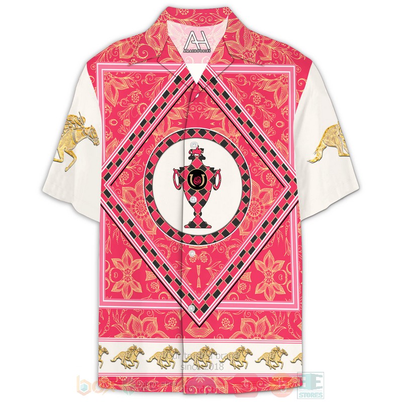BEST Kentucky Derby 2022 Red Pattern 3D Aloha Shirt 7 Kentucky Derby 2022 Red Pattern Hawaiian Shirt