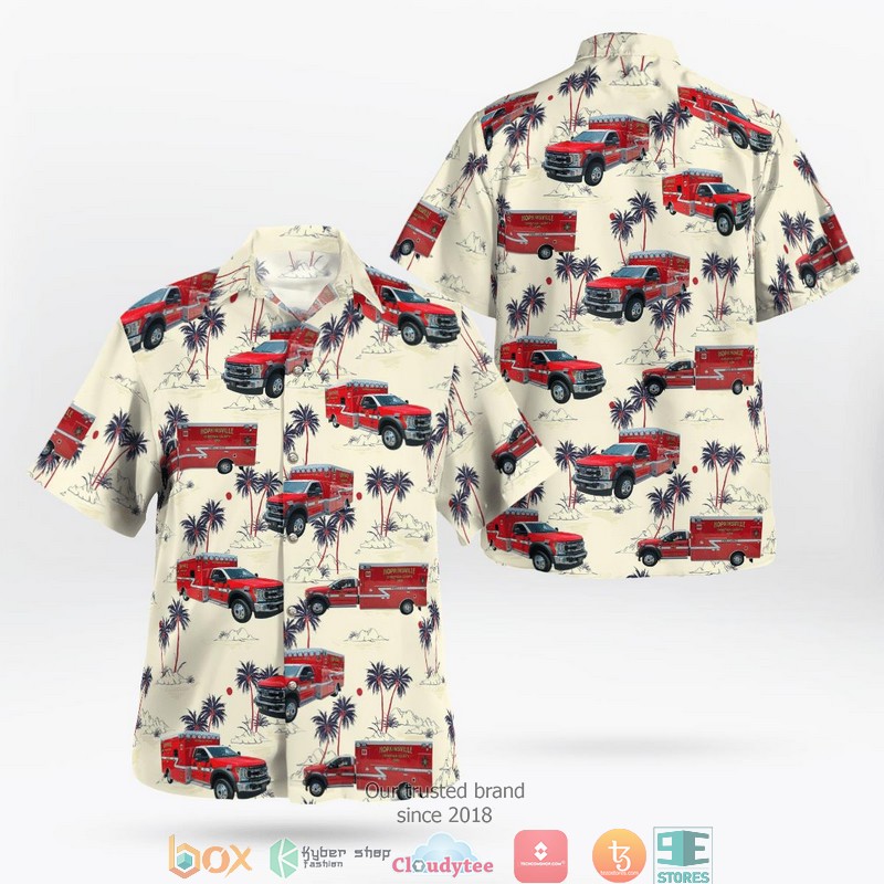 Kentucky Hopkinsville Fire EMS Hawaii 3D Shirt 3 Kentucky Hopkinsville Fire EMS Hawaii 3D Shirt