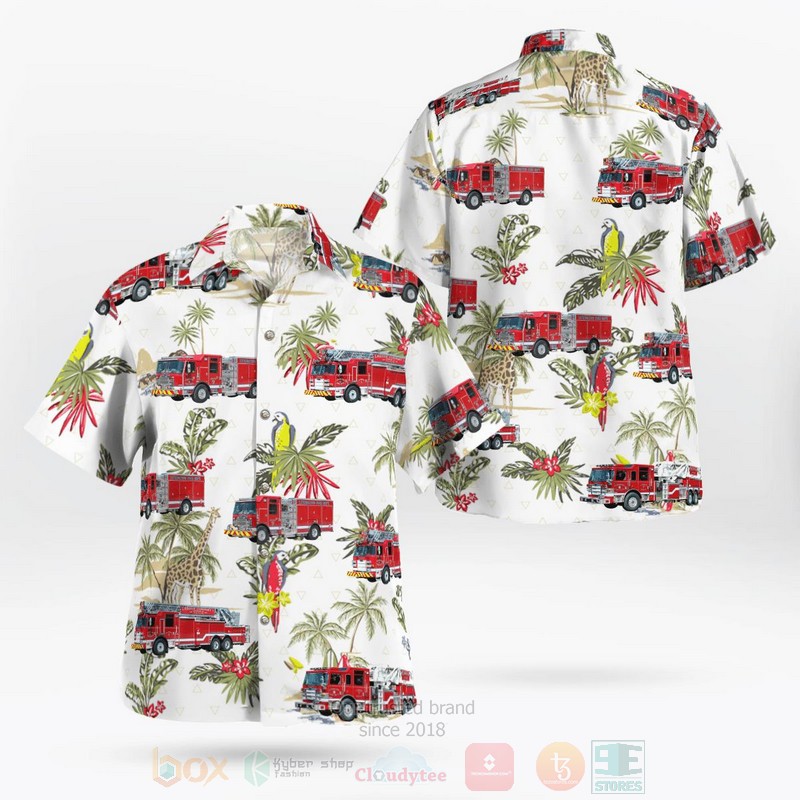 Kentucky Lexington Fire Department Hawaiian Shirt