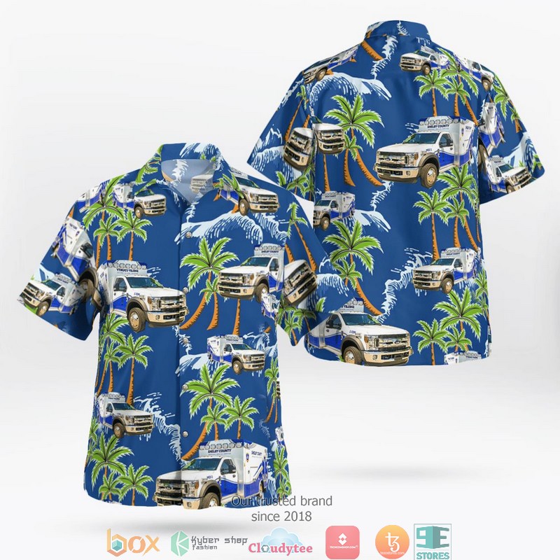 Kentucky Shelby County EMS Hawaii 3D Shirt