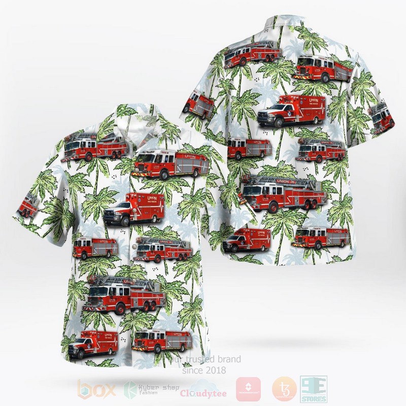Kentucky Union Fire Protection District Hawaiian Shirt