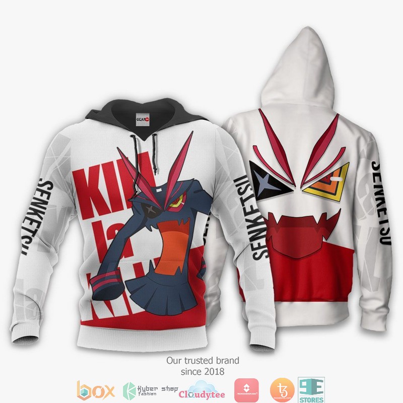 Kill La Kill Senketsu Anime 3d Hoodie, Bomber jacket 3 Kill La Kill Senketsu Anime 3d Hoodie Bomber jacket 1 2