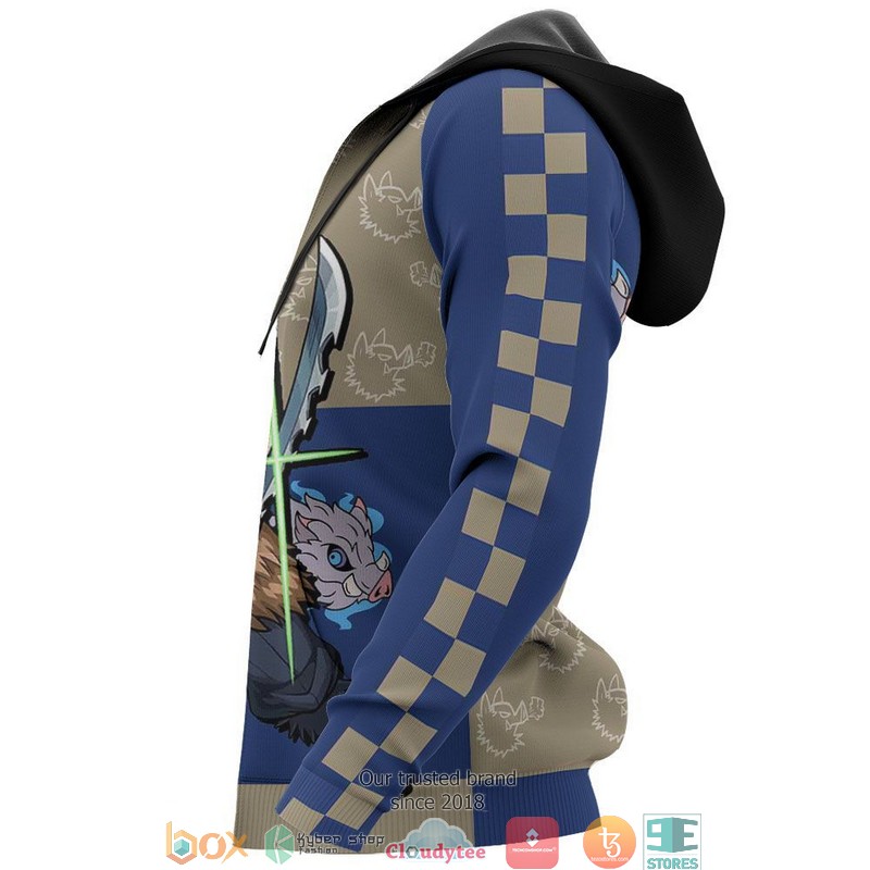 Kimetsu Inosuke Anime 3d Hoodie, Bomber jacket 6 Kimetsu Inosuke Anime 3d Hoodie Bomber jacket 1 2 3 4 5