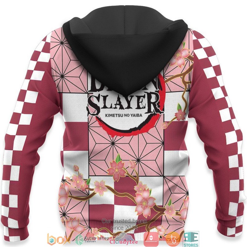 Kimetsu Nezuko Anime 3d Hoodie, Bomber jacket 5 Kimetsu Nezuko Anime 3d Hoodie Bomber jacket 1 2 3 4