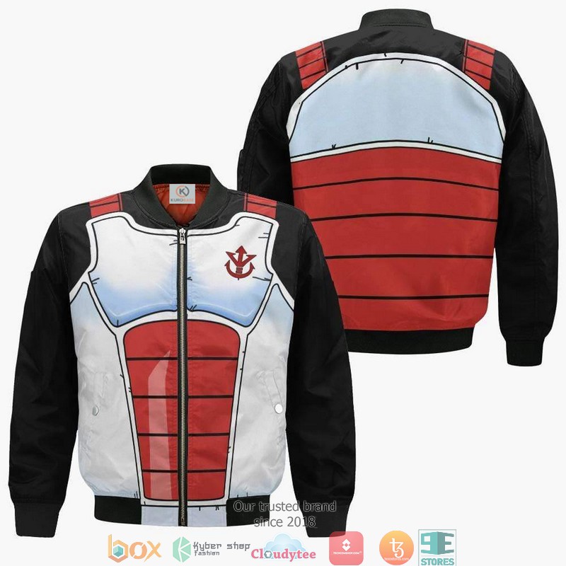 King Vegeta Dragon Ball Amine 3D Bomber jacket