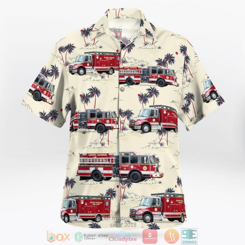 King of Prussia Upper Merion Township Montgomery County Pennsylvania Upper Merion Township Fire & EMS Department Hawaiian shirt 3 King of Prussia Upper Merion Township Montgomery County Pennsylvania Upper Merion Township Fire & EMS Department Hawaiian shirt word2