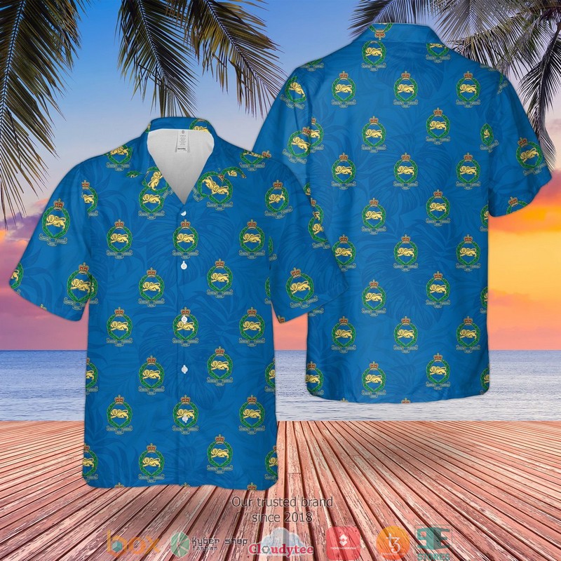 King's Own Royal Border Regiment Limited Hawaiian Shirt 7 King's Own Royal Border Regiment Limited Hawaiian Shirt word1