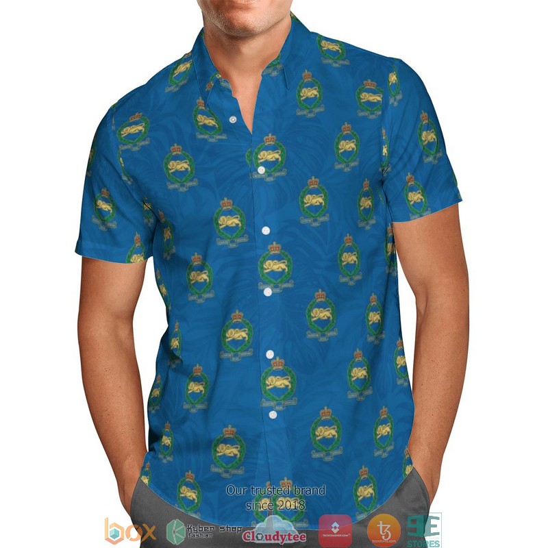 King's Own Royal Border Regiment Limited Hawaiian Shirt 2 King's Own Royal Border Regiment Limited Hawaiian Shirt word1