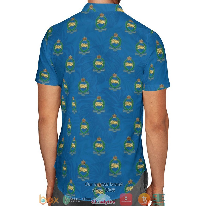 King's Own Royal Border Regiment Limited Hawaiian Shirt 3 King's Own Royal Border Regiment Limited Hawaiian Shirt word1
