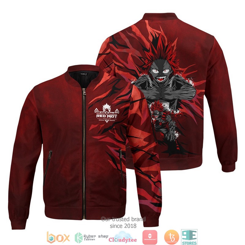 Kirishima Spirit Bomber Jacket word3