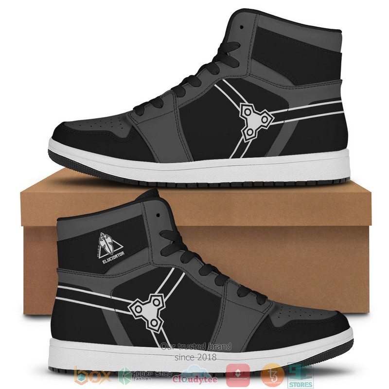 Kirito Elucidator Air Jordan high top shoes