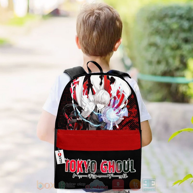 BEST Kishou Arima Anime Tokyo Ghoul 3D Print Backpack 3 Kishou Arima Anime Tokyo Ghoul Backpack 1 2