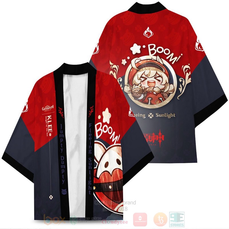 BEST Klee Knight of Sun Genshin Impact Japan 3D Print Kimono