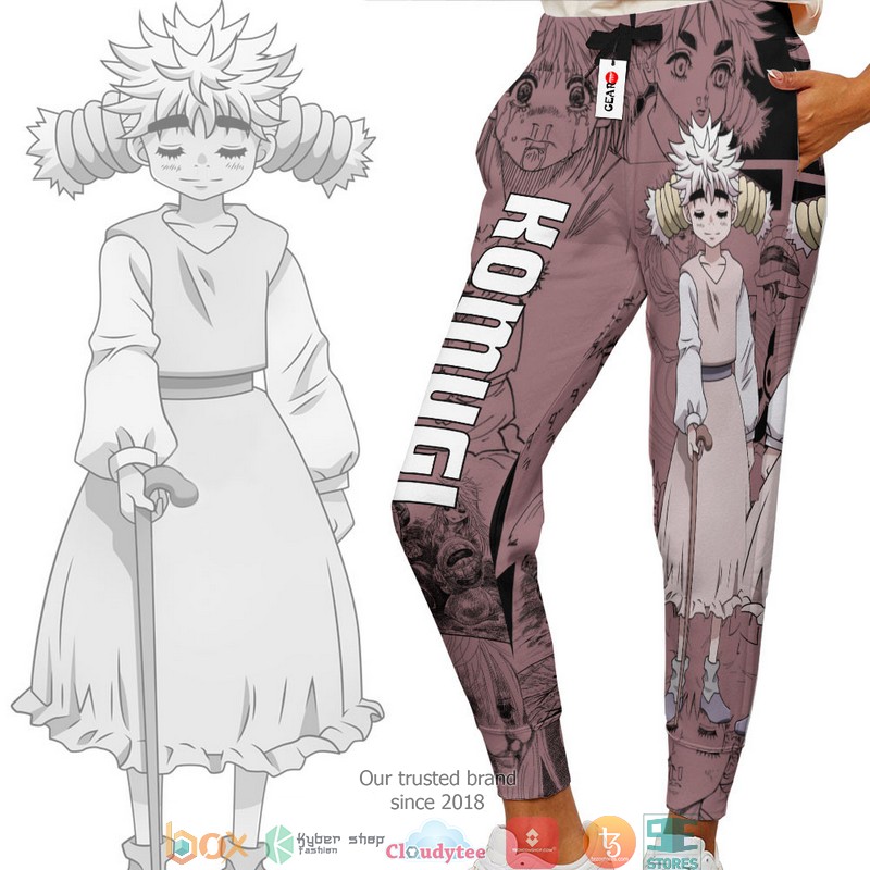 Komugi Anime HxH Mix Manga Gifts for Otaku Sweatpants 1