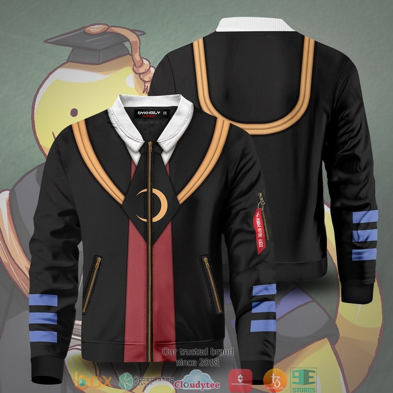 Koro Sensei Bomber Jacket 2 Koro Sensei Bomber Jacket word1