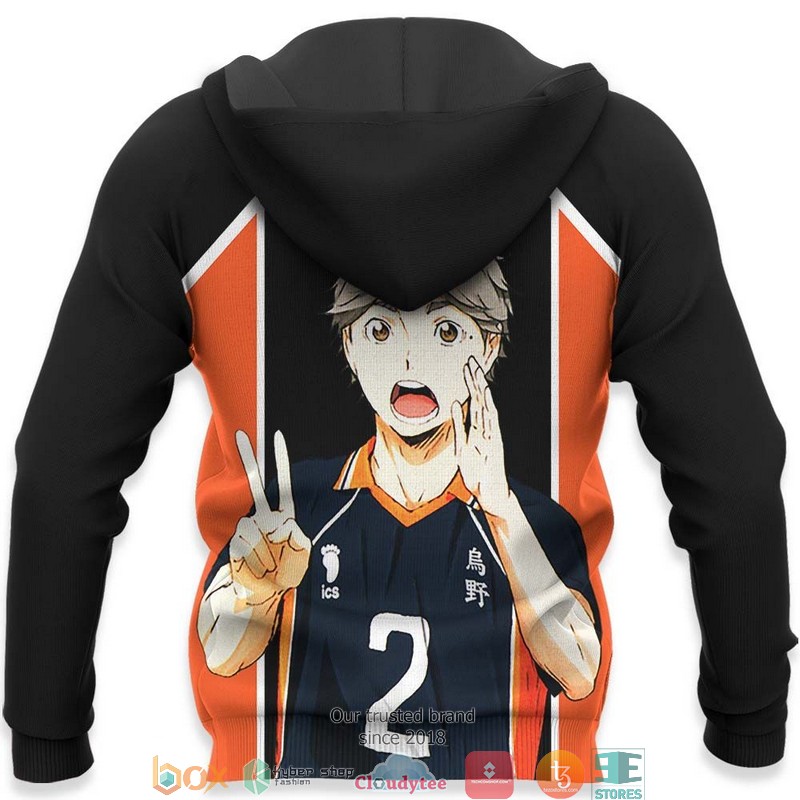 Koshi Sugawara Karasuno Haikyuu Anime 3d Hoodie, Bomber jacket 5 Koshi Sugawara Karasuno Haikyuu Anime 3d Hoodie Bomber jacket 1 2 3 4