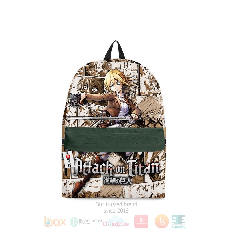 Krista Lenz Attack on Titan Anime Manga Backpack