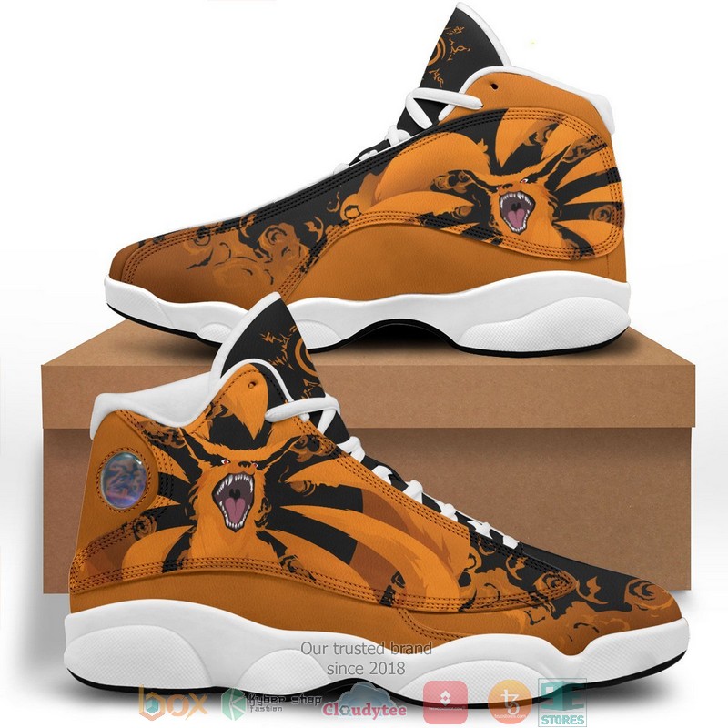 Kurama Naruto High Air Jordan 13 shoes