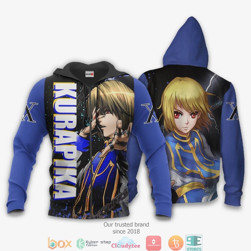 Kurapika HxH Anime 3d Hoodie Bomber jacket