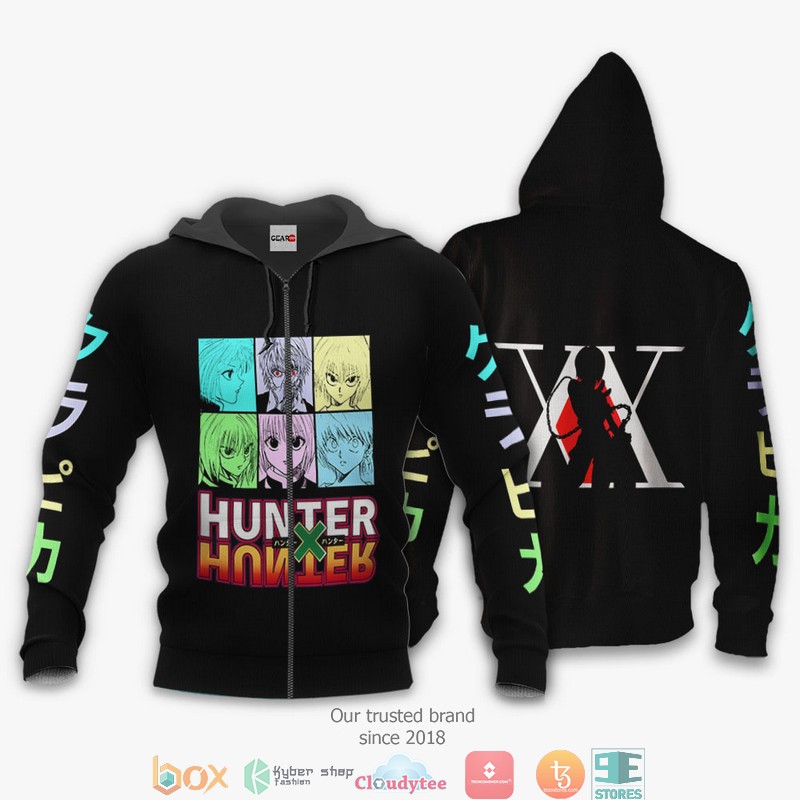 Kurapika HxH Anime Merch Modern 3d Hoodie Bomber jacket