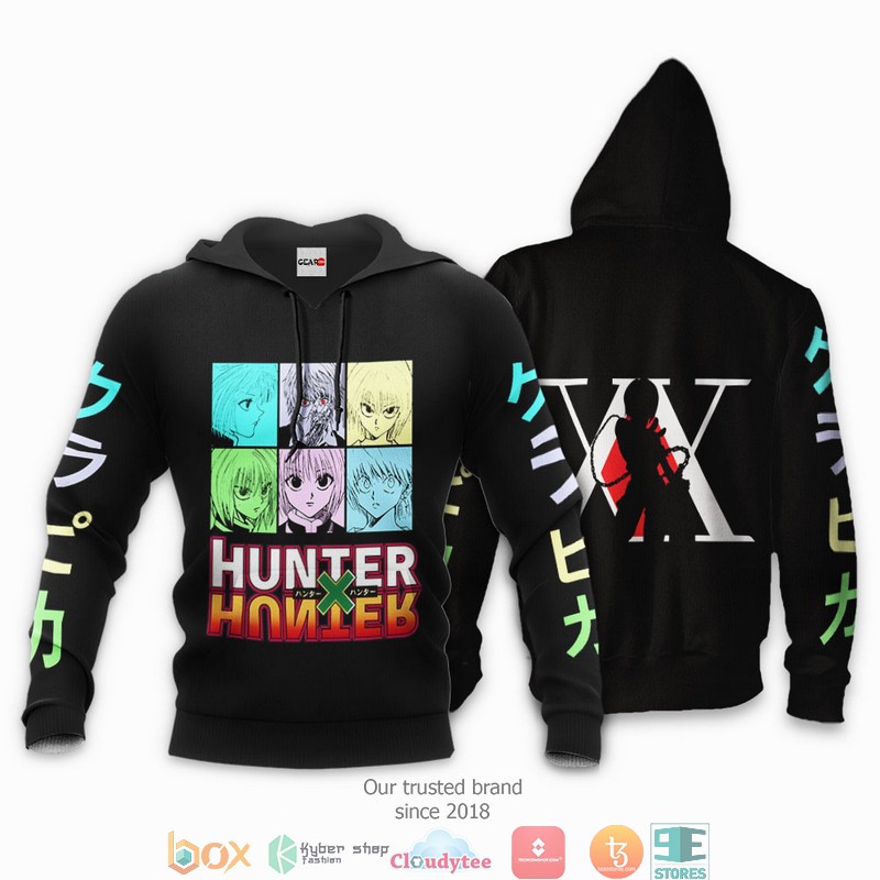 Kurapika HxH Anime Merch Modern 3d Hoodie, Bomber jacket 3 Kurapika HxH Anime Merch Modern 3d Hoodie Bomber jacket 1 2