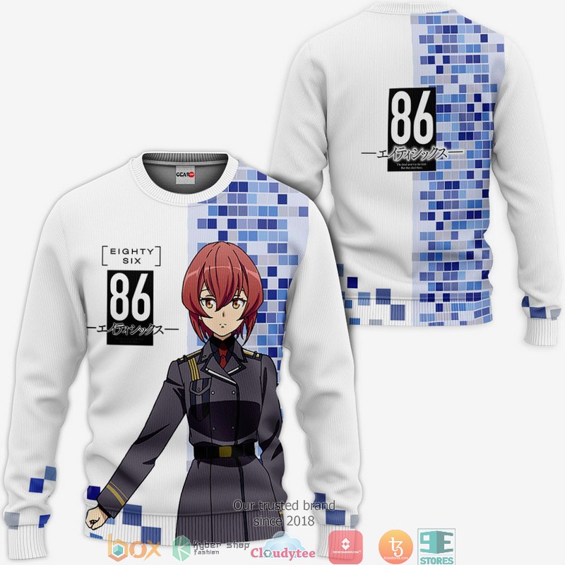 Kurena Kukumila Anime 86 Eighty Six Merch 3d Hoodie, Bomber jacket 2 Kurena Kukumila Anime 86 Eighty Six Merch 3d Hoodie Bomber jacket 1