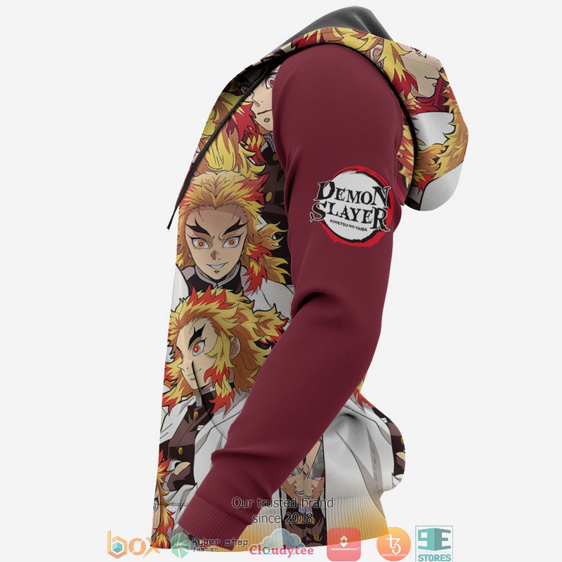 Kyojuro Rengoku Kimetsu Anime Merch 3d Hoodie, Bomber jacket 6 Kyojuro Rengoku Kimetsu Anime Merch 3d Hoodie Bomber jacket 1 2 3 4 5