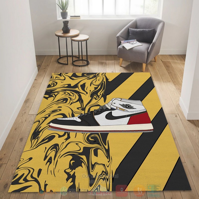 La Sneakers Fashion Brand Area Rugs