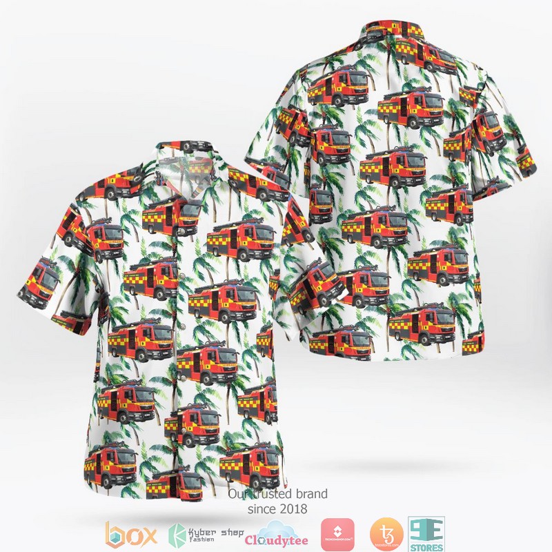 Lancashire Fire and Rescue Service MAN TGM Hawaiian Shirt 1 Lancashire Fire and Rescue Service MAN TGM Hawaiian Shirt word1