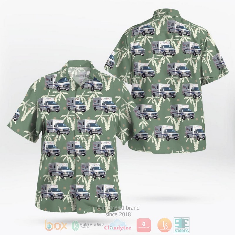 NEW Lancaster County Pennsylvania Lancaster EMS Hawaii Shirt 8