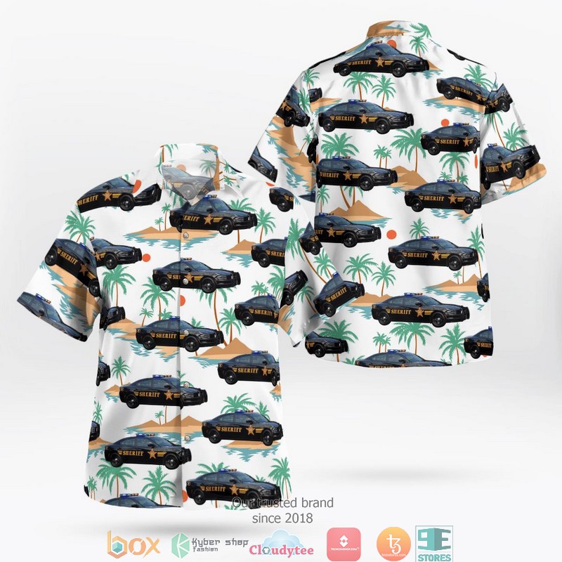 Lancaster Ohio Fairfield County Sheriffs Office 3D Hawaii Shirt