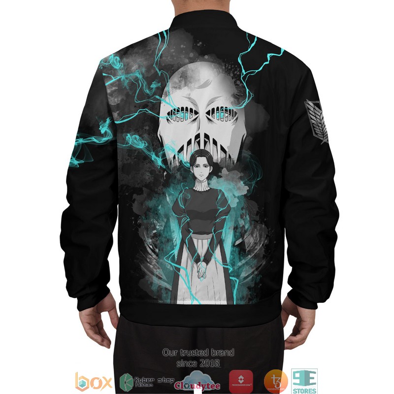 Lara Summoning Titan Bomber Jacket word3