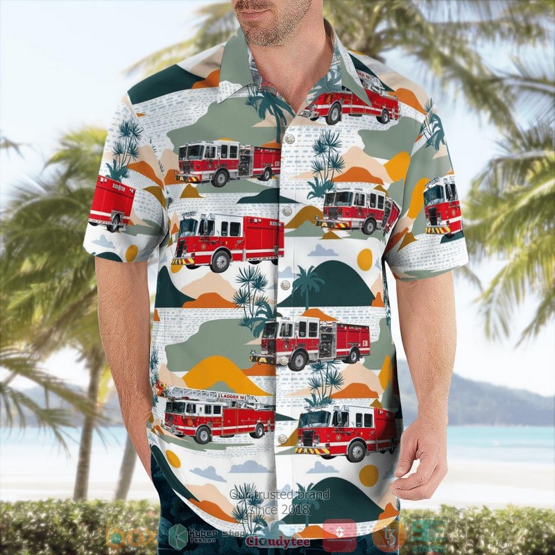 Larchmont Westchester County New York Mamaroneck Town Fire Department Hawaiian shirt 4 Larchmont Westchester County New York Mamaroneck Town Fire Department Hawaiian shirt word2