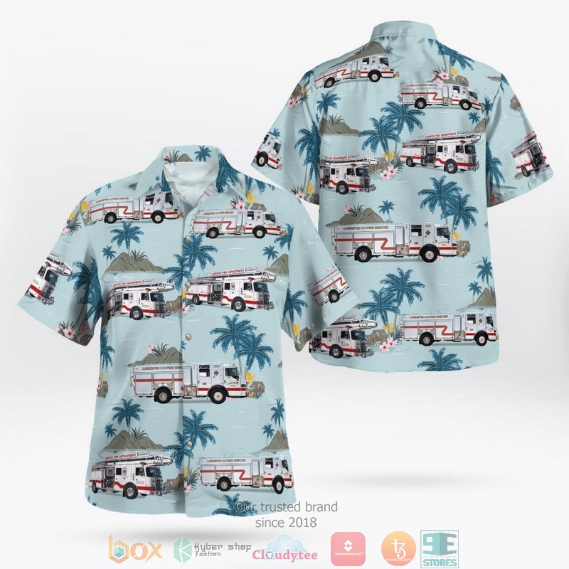 Larkspur Fire Protection District Hawaiian shirt 1 Larkspur Fire Protection District Hawaiian shirt word1