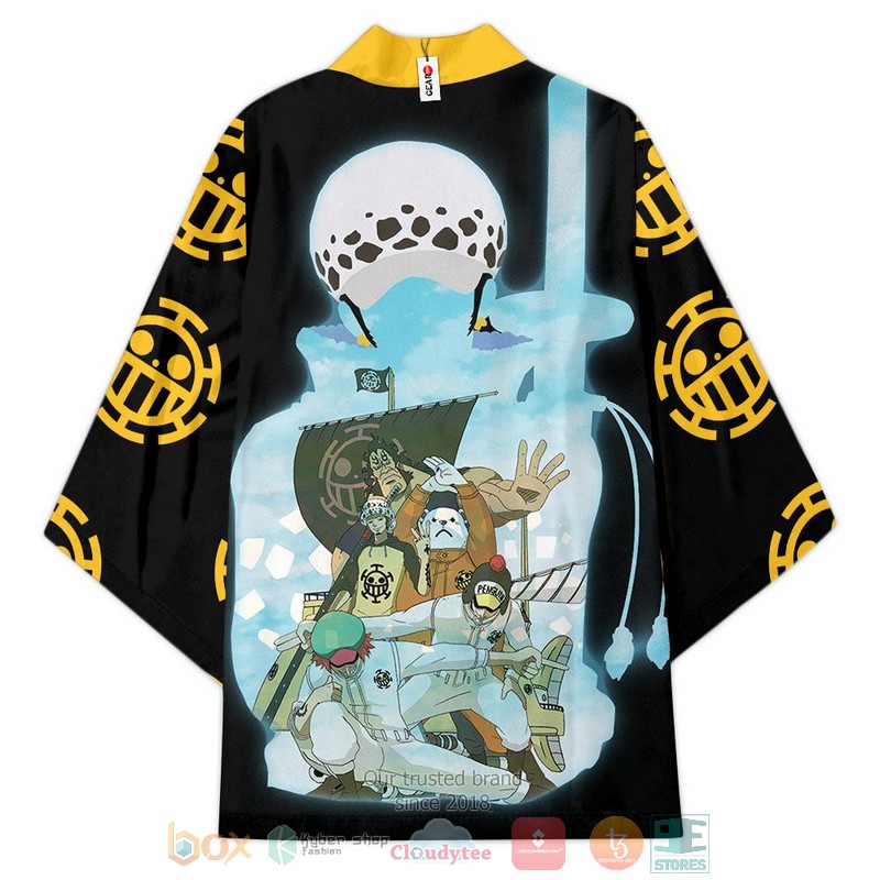 Law Heart Pirates Anime One Piece Kimono 1