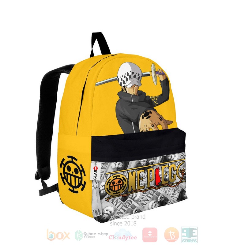 Law Trafalgar One Piece Anime Backpack 1