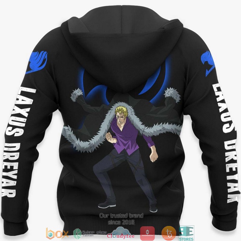Laxus Dreyar Fairy Tail Anime Merch 3d Hoodie Bomber jacket 1 2 3 4